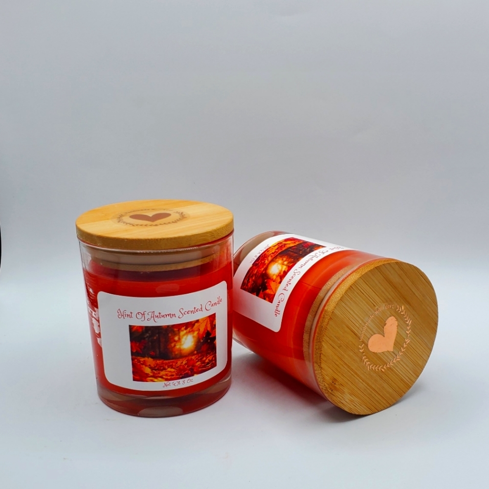 Hint of Autumn Scented Candle